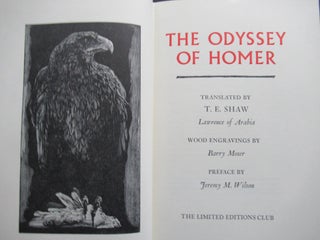 Item #22942 THE ODYSSEY OF HOMER. Homer