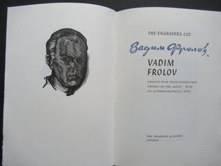 Item #22997 THE ENGRAVER'S CUT: Twenty-Nine Wood Engravings chosen by the Artist. Vadim Frolov