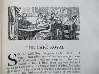 THE CAFE ROYAL AND OTHER ESSAYS.