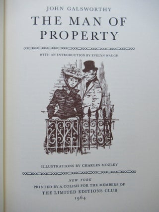 Item #23041 THE MAN OF PROPERTY. John Galsworthy