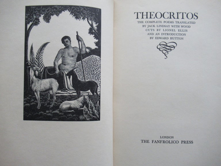Item #23048 THE COMPLETE POEMS. Theocritos.