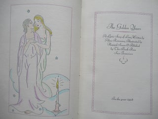 Item #23172 THE GOLDEN YEARS, A LYRIC STORY OF LOVE. Alva Romanes
