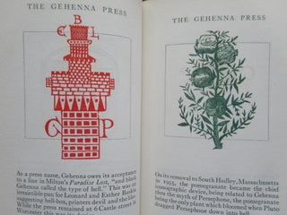 A SECOND BOOK OF PRESSMARKS GATHERED FROM AMERICA'S PRIVATE PRESSES AND FROM OTHERS NOT SO PRIVATE.