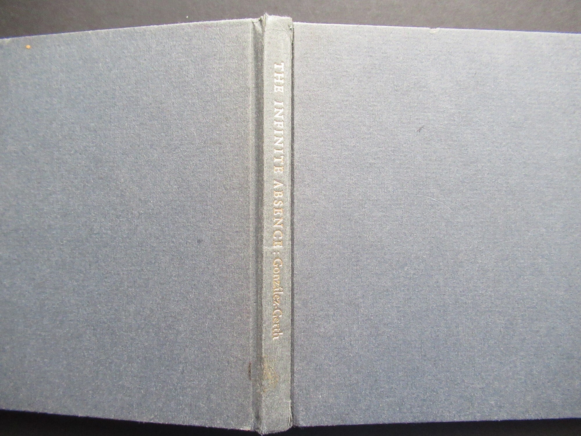 Infinite Absence THE INFINITE ABSENCE | Miguel Gonzalez-Gerth | No. 223 of 250 copies