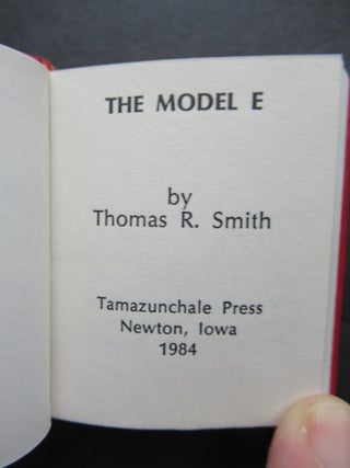 THE MODEL E.