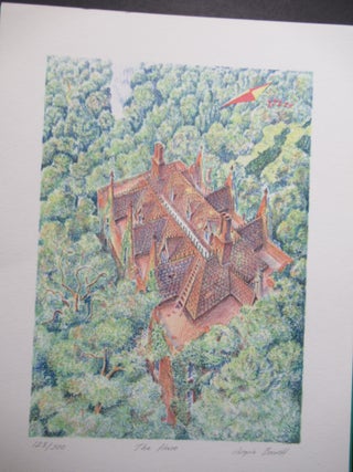 Item #23301 THE HOUSE [with] THE GARDEN (2 prints together). Angels artist Barrett