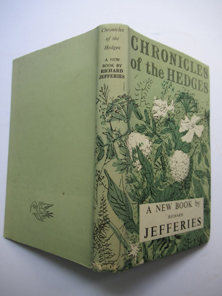 Item #23358 CHRONICLES OF THE HEDGES AND OTHER ESSAYS. Richard Jefferies.