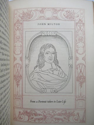 THE POETICAL WORKS OF JOHN MILTON,