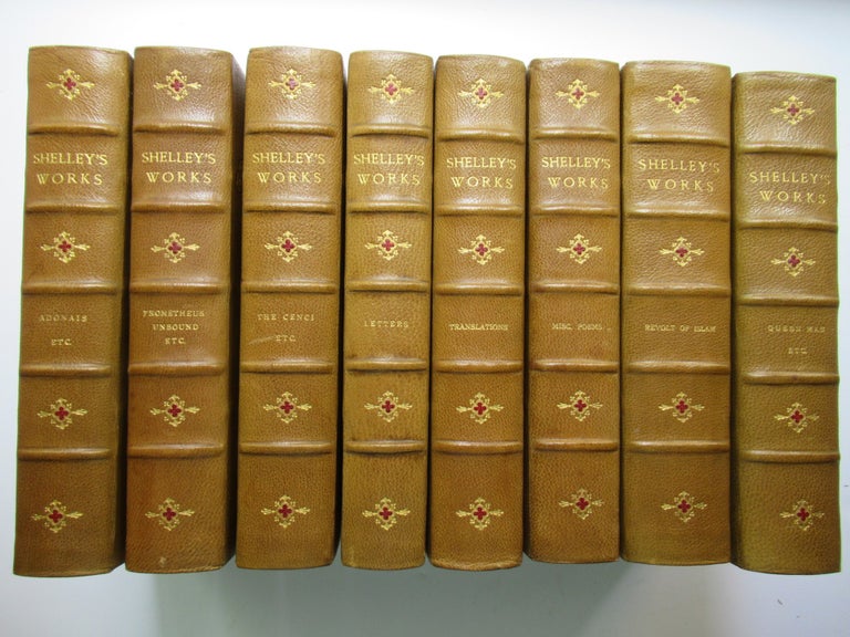 Item #23364 THE COMPLETE WORKS OF PERCY BYSSHE SHELLEY. Percy Bysshe Shelley.