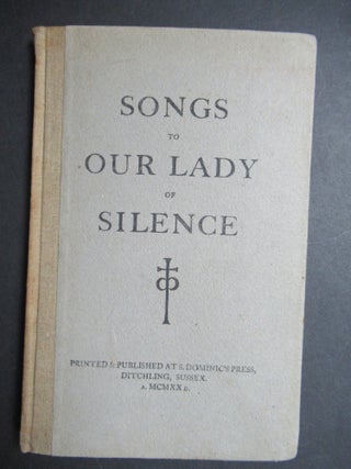 Item #23393 SONGS OF OUR LADY OF SILENCE. Mary Elise Woellwarth