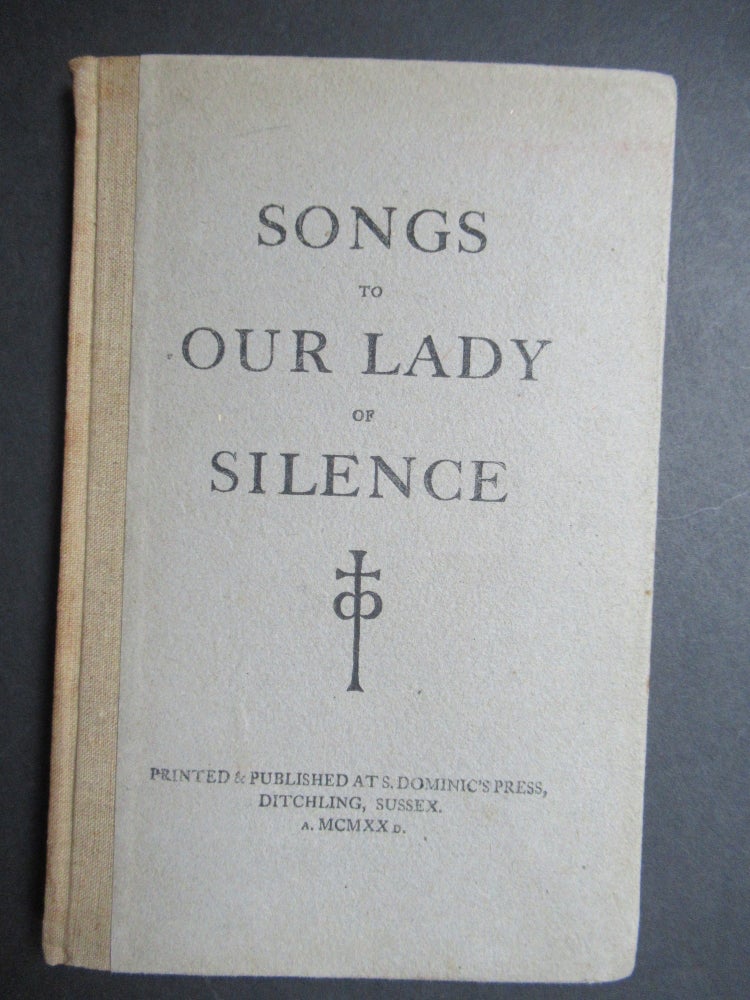 Item #23393 SONGS OF OUR LADY OF SILENCE. Mary Elise Woellwarth.