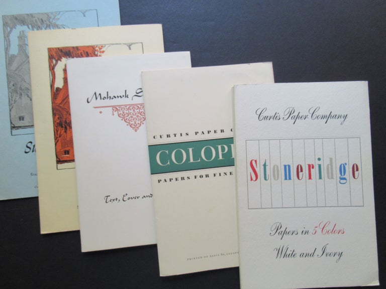 Item #23422 SAMPLE BOOKS. Canfield Paper Company.