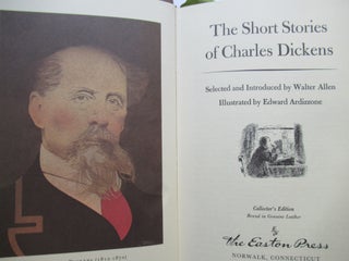 THE SHORT STORIES OF CHARLES DICKENS.