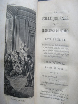 LE FOLLE JOURNEE OU LE MARIAGE DE FIGARO, Comedie en cinq actes, en prose.