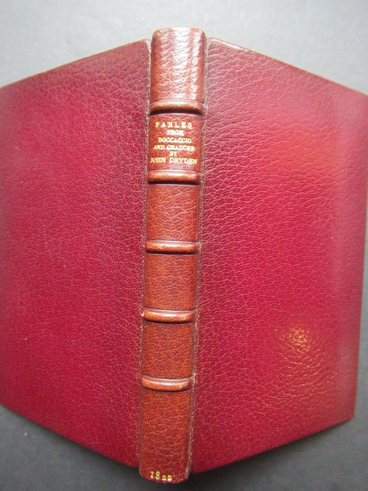 Item #23668 FABLES FROM BOCCACCIO AND CHAUCER. John Dryden.