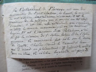 LEON ET ALICE: Correspondence d'un Jeune Voyageur avec sa Soeur ecrite de Paris, Londres, Geneve et Rome.