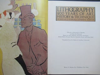 LITHOGRAPHY, 200 YEARS OF ART, HISTORY & TECHNIQUE.
