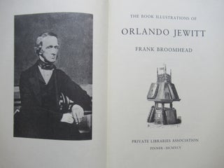 Item #23714 THE BOOK ILLUSTRATIONS OF ORLANDO JEWITT. Frank Broomhead