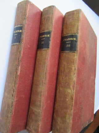Item #23720 IVANHOE; A ROMANCE. By 'The Author of Waverly," &c. Sir Walter Scott
