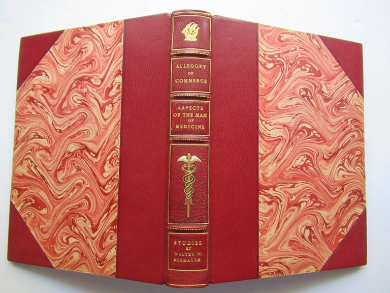Item #23725 ALLEGORIES: Book I, JOST AMMAN AND HIS ALLEGORY OF COMMERCE; Book II, ALLEGORICAL ASPECTS OF THE MAN OF MEDICINE; Addenda, PERSONIFICATION OF THE ABSTRACT; Conclusion, MULTIPLE SYMBOLISM. Walter W. Schmauch.