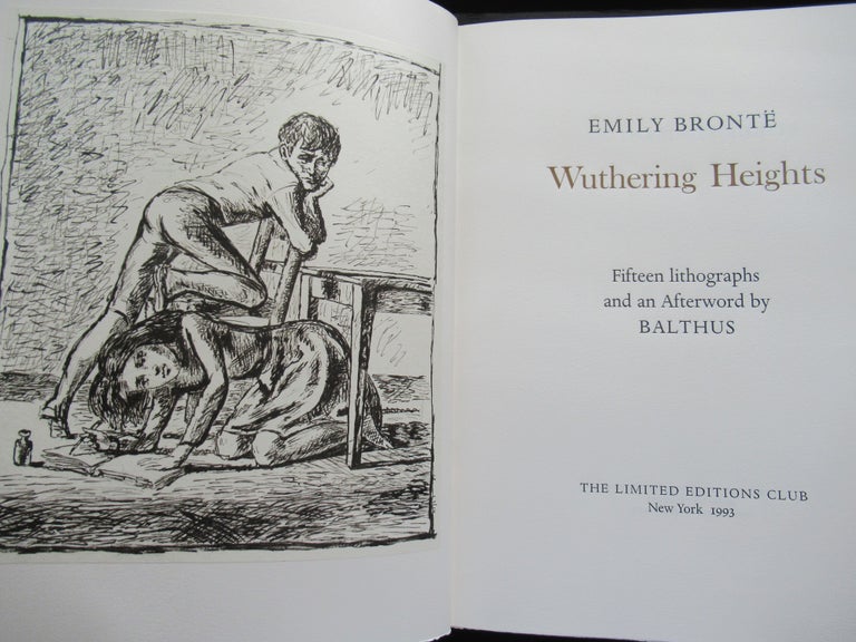 Item #23734 WUTHERING HEIGHTS. Emily Bronte.