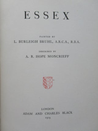ESSEX: Painted by L. Burleigh Bruhl.