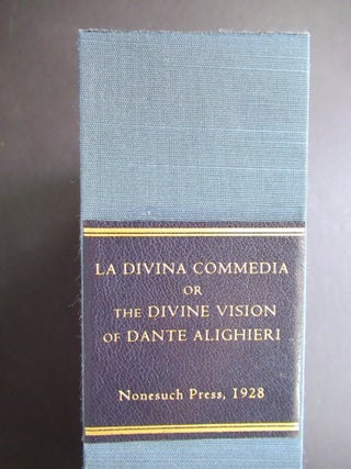 LA DIVINA COMMEDIA, OR THE DIVINE VISION OF DANTE ALIGHIERI, IN ITALIAN AND ENGLISH.