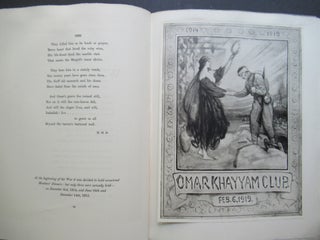THE SECOND BOOK OF THE OMAR KHAYYAM CLUB.