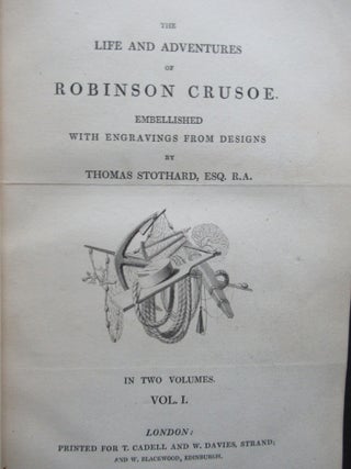 THE LIFE AND ADVENTURES OF ROBINSON CRUSOE: