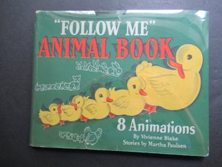 Item #23810 "FOLLOW ME" ANIMAL BOOK. Martha Paulsen