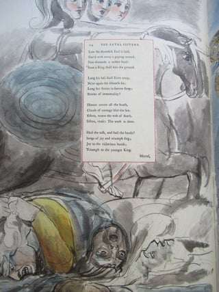 WILLIAM BLAKE'S WATER-COLOUR DESIGNS FOR THE POEMS OF THOMAS GRAY.