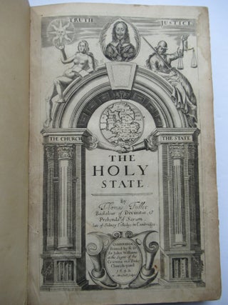 Item #23853 THE HOLY STATE [and] THE PROFANE STATE. Thomas Fuller