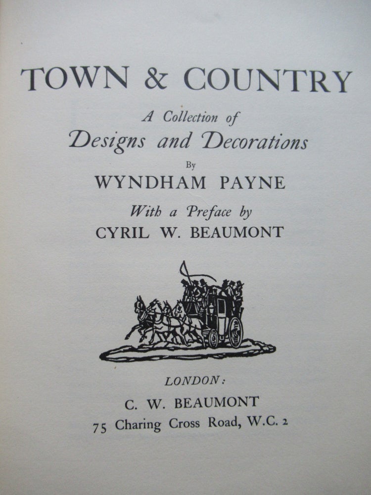 Item #23872 TOWN & COUNTRY, A Collection of Designs and Decorations by Wyndham Payne. Wyndham Payne.
