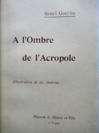 A L'OMBRE DE L'ACROPOLE ([n The Shadow of the Acropolis].