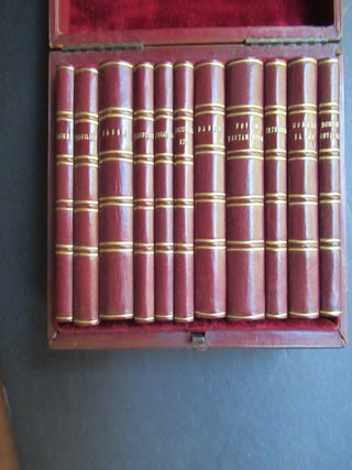 Eleven Titles in Custom Leather Box. PICKERING DIAMOND CLASSICS.