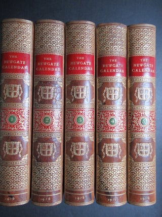 THE COMPLETE NEWGATE CALENDAR: Being Captain Charles Johnson's General History of the Lives. Andrew and Knapp.