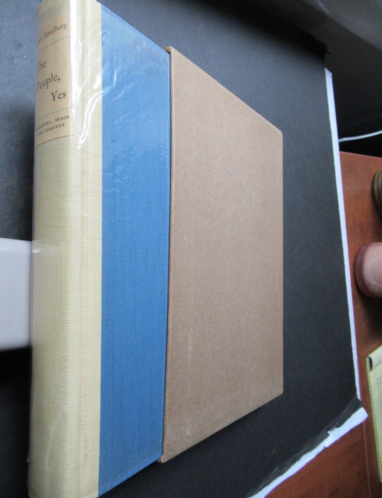 Item #24029 THE PEOPLE, YES. Carl Sandburg.