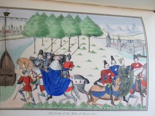 ILLUMINATED ILLUSTRATIONS OF FROISSART. Selected from the MS. in the British Museum.