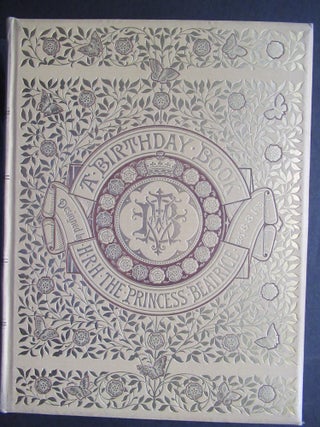 A BIRTHDAY BOOK. designer Princess Beatrice.