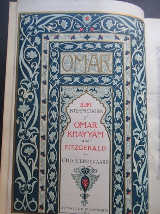 SUFI INTERPRETATIONS OF THE QUATRAINS OF OMAR KHAYYAM AND FITZGERALD. Omar Khayyam, Bjerregaard.