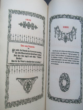 SUFI INTERPRETATIONS OF THE QUATRAINS OF OMAR KHAYYAM AND FITZGERALD.