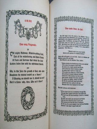 SUFI INTERPRETATIONS OF THE QUATRAINS OF OMAR KHAYYAM AND FITZGERALD.