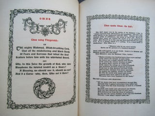 SUFI INTERPRETATIONS OF THE QUATRAINS OF OMAR KHAYYAM AND FITZGERALD.