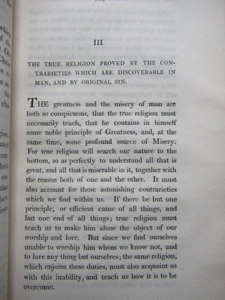 THOUGHTS ON RELIGION, AND OTHER IMPORTANT SUBJECTS... with Memoirs of his Life and Writings.