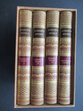 THE NOVELS OF LAURENCE STERNE. Laurence Sterne.