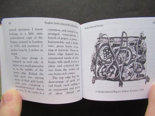 ENGLISH EMBROIDERED BOOKBINDING.