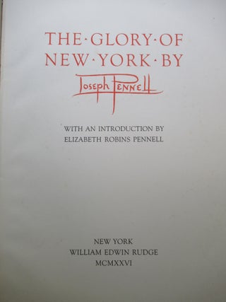 THE GLORY OF NEW YORK.