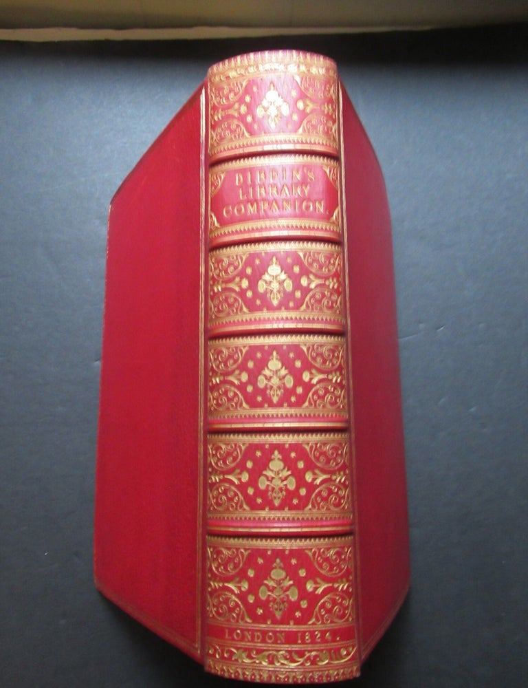 Item #24315 THE LIBRARY COMPANION; or, THE YOUNG MAN'S GUIDE AND THE OLD MAN'S COMFORT IN THE CHOICE OF A LIBRARY. Thomas Frognall Dibdin.