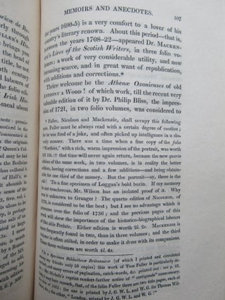 THE LIBRARY COMPANION; or, THE YOUNG MAN'S GUIDE AND THE OLD MAN'S COMFORT IN THE CHOICE OF A LIBRARY.