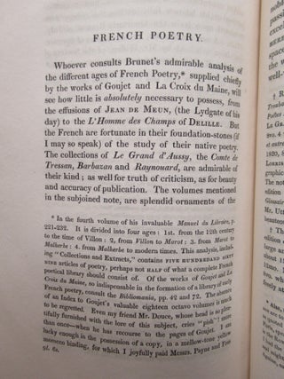 THE LIBRARY COMPANION; or, THE YOUNG MAN'S GUIDE AND THE OLD MAN'S COMFORT IN THE CHOICE OF A LIBRARY.
